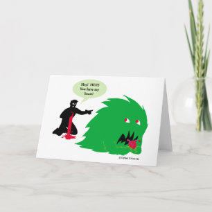 Cartão De Festividades Anti-Valentine's Day Card - You Have My Heart