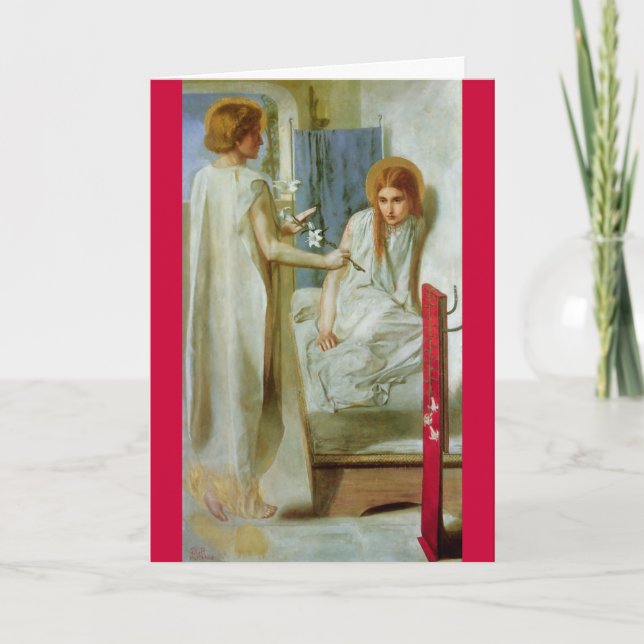 Cartão De Festividades Anunciação (Frente)