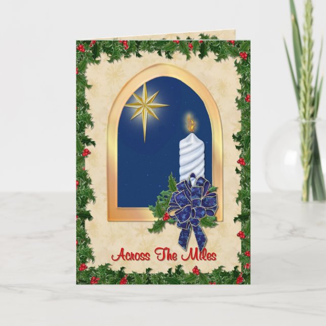 Cartão De Festividades Ao Longo Do Milho (Frente)