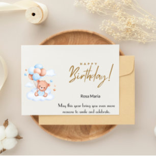 Cartão De Festividades Ao Meu Bebê Mais Doce: Feliz Aniversário, Amor!