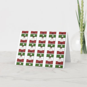 CARTÃO DE FESTIVIDADES AO MEU CHEFE ITALIANO NO NATAL