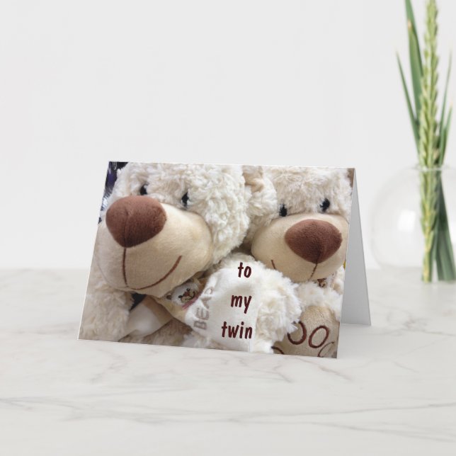 CARTÃO DE FESTIVIDADES AO MEU GÊMEO/MELHOR AMIGO NO NATAL (Frente)