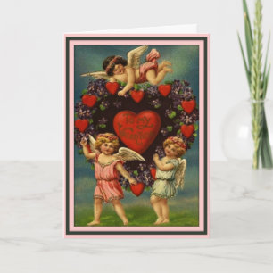 Cartão De Festividades Ao Meu Namorados - Placa De Namorados Vintage