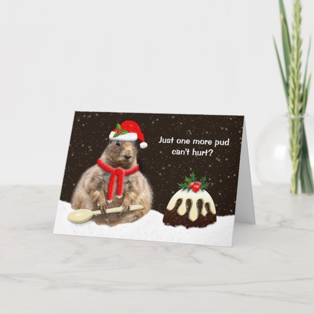 Cartão De Festividades Apenas mais uma placa Pud (personalize a legenda/m (Frente)