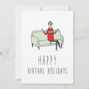 Cartão De Festividades Apenas no Silicon Valley Greeting Card: Feriados