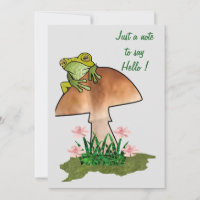 Apenas uma nota para dizer olá!