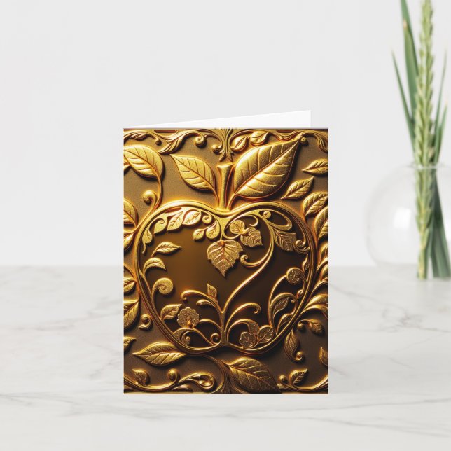 Cartão De Festividades Aplle (Frente)