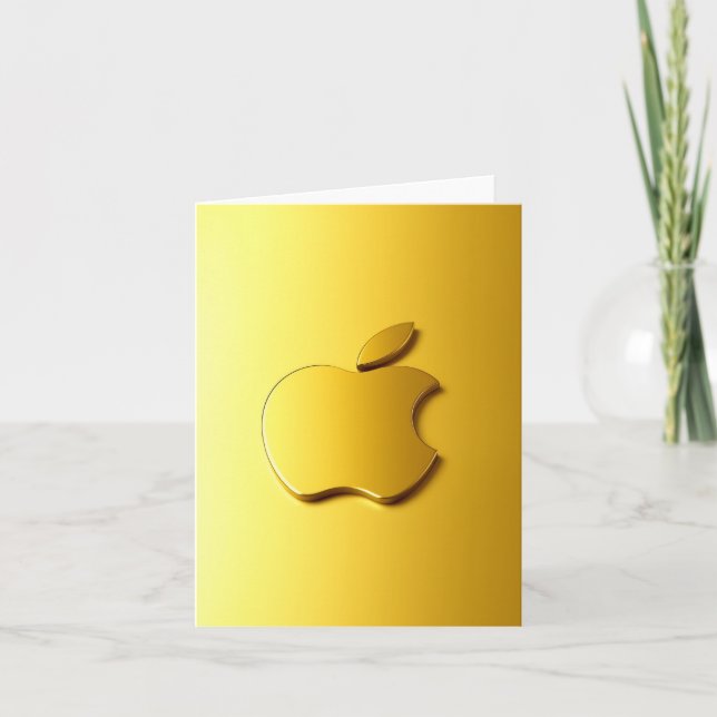 Cartão De Festividades Aplle (Frente)
