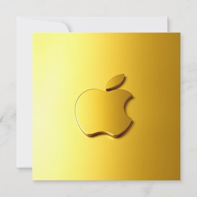 Cartão De Festividades Aplle (Frente)