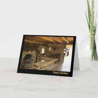 Cartão De Festividades Appalachian Christmas in the Kitchen