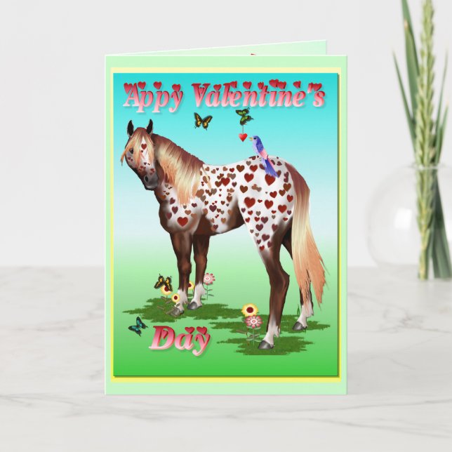 Cartão De Festividades 'Appy Valentine's Day (Frente)