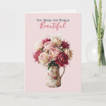Aquarela Blooms | Peônia Clássico Dia das Mães
