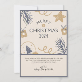 Cartão De Festividades Aquicultura "Feliz Natal 2024"