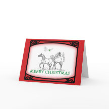 Arabian Horse Christmas Card