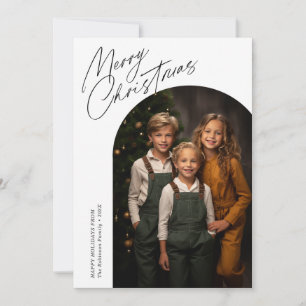 Cartão De Festividades Arca de natal mínima