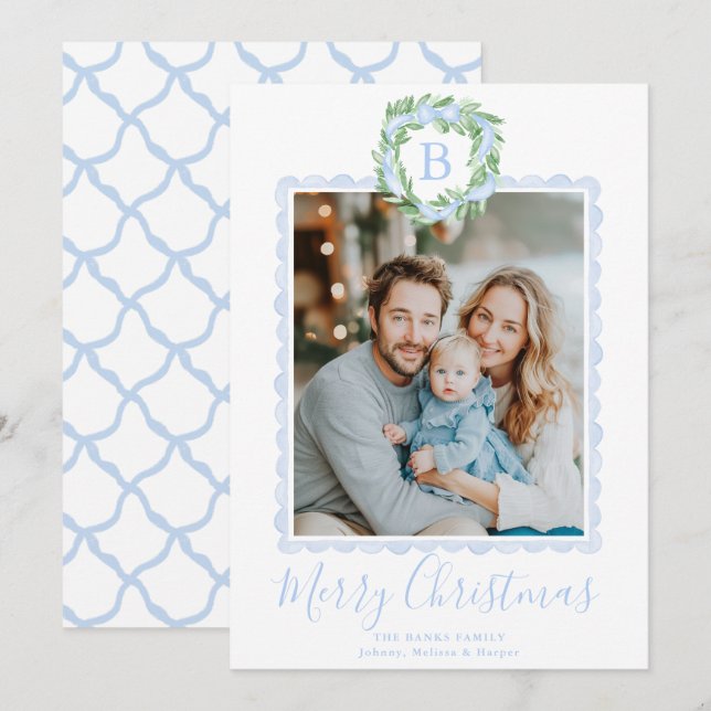 Cartão De Festividades Arco da Terra de Natal do Grande Milênio do Monogr (Frente/Verso)