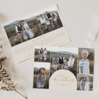 Arco Moderno | Cream Multi-Photo Family Christmas