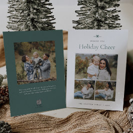 Cartão De Festividades Arco moderno | Foto mínima simples 3