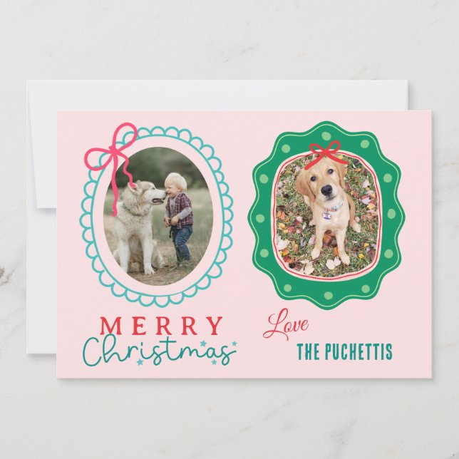 Cartão De Festividades Arco Vermelho - 2ª Imagem - Natal (Frente)