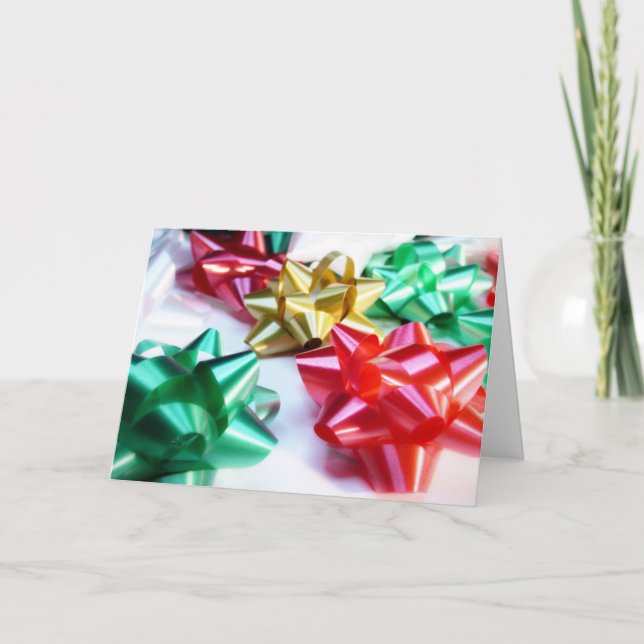 Cartão De Festividades Arcos de Natal italianos (Frente)