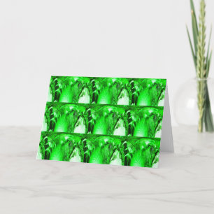 Cartão De Festividades Arcos verdes