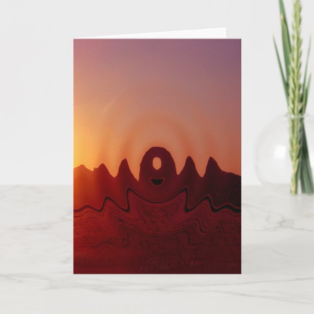 Cartão De Festividades Arizona Formations (Frente)