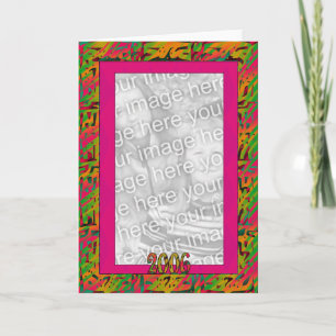 Cartão De Festividades Art deco Saudações 2