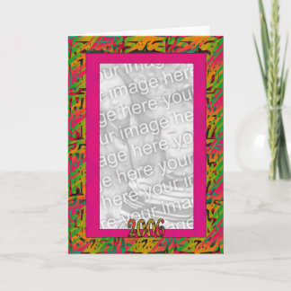 Cartão De Festividades Art deco Saudações 2