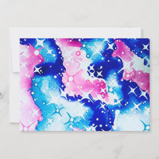 Cartão De Festividades Arte Celestial