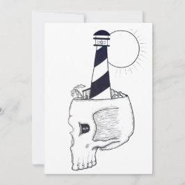 Cartão De Festividades arte de caveiras