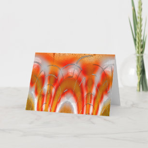 Cartão De Festividades Arte de gelo quebrando