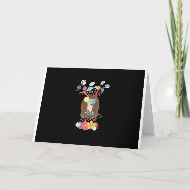 Cartão De Festividades Arte de Limonada de Coco e Limonada da Natureza Tr (Frente)