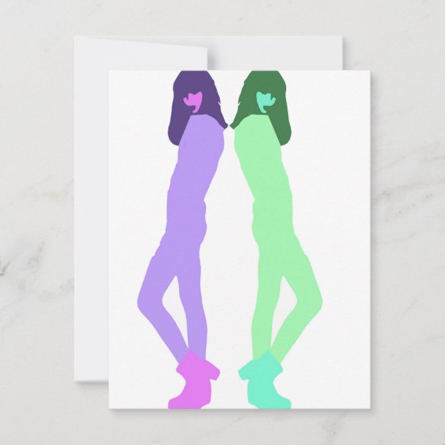 Cartão De Festividades 'Arte de Moda Moderna do Grafite' (Frente)