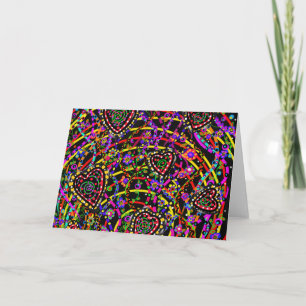 Cartão De Festividades Arte do Dia dos Namorados