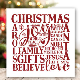 Cartão De Festividades Arte do metrô de Natal | Divertimento