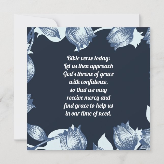 Cartão De Festividades Arte personalizada da natureza para decor sereno (Frente)