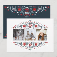 Arte Popular Nórdica | Férias de Natal Múltipla Fo