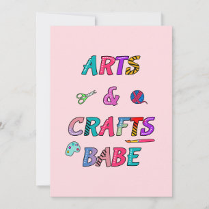 Cartão De Festividades Artes e Artesanatos Babe