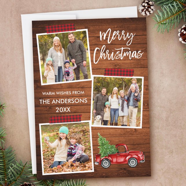 Cartão De Festividades Artesanato de Escovas de Escova Fita Fita de Carro (Customize to add text or more photos to back of card.)