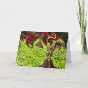 Cartão De Festividades Artsy Christmas Card