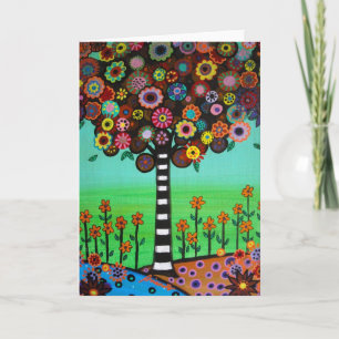 CARTÃO DE FESTIVIDADES ÁRVORE DA VIDA