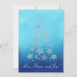 Cartão De Festividades Árvore de estrelas