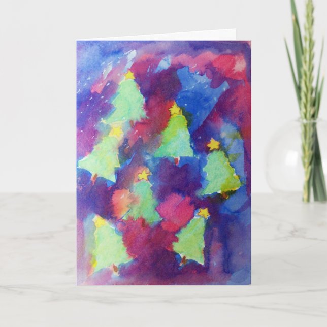 CARTÃO DE FESTIVIDADES ÁRVORE DE NATAL (Frente)