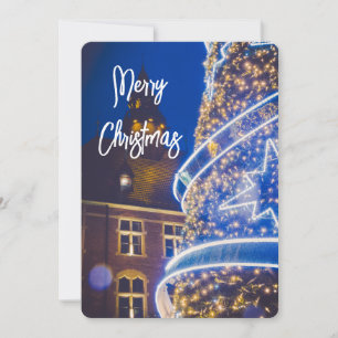 Cartão De Festividades árvore de Natal