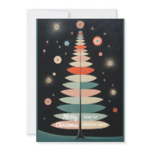 Árvore de Natal Colorida Minimalista