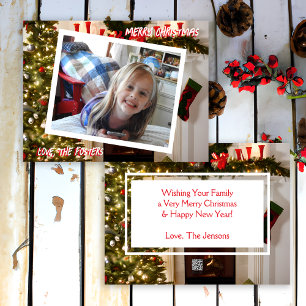 Cartão De Festividades Árvore de Natal e Feriado em Foto