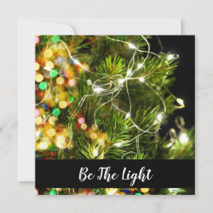 Cartão De Festividades *~* Árvore de Natal espiritual de nova idade meta