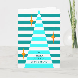 Cartão De Festividades Árvore de Natal - Minimalista