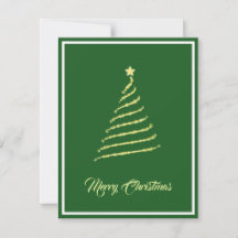 Árvore de Natal Moderna e Elegante sem Foto