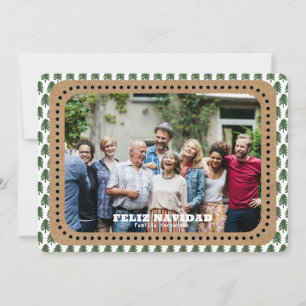 Cartão De Festividades Árvore de Natal Simple Feliz Navidad